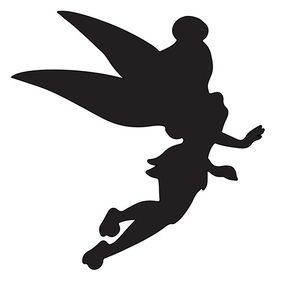 Tinkerbell‎ Permanent Vinyl Decal 4”